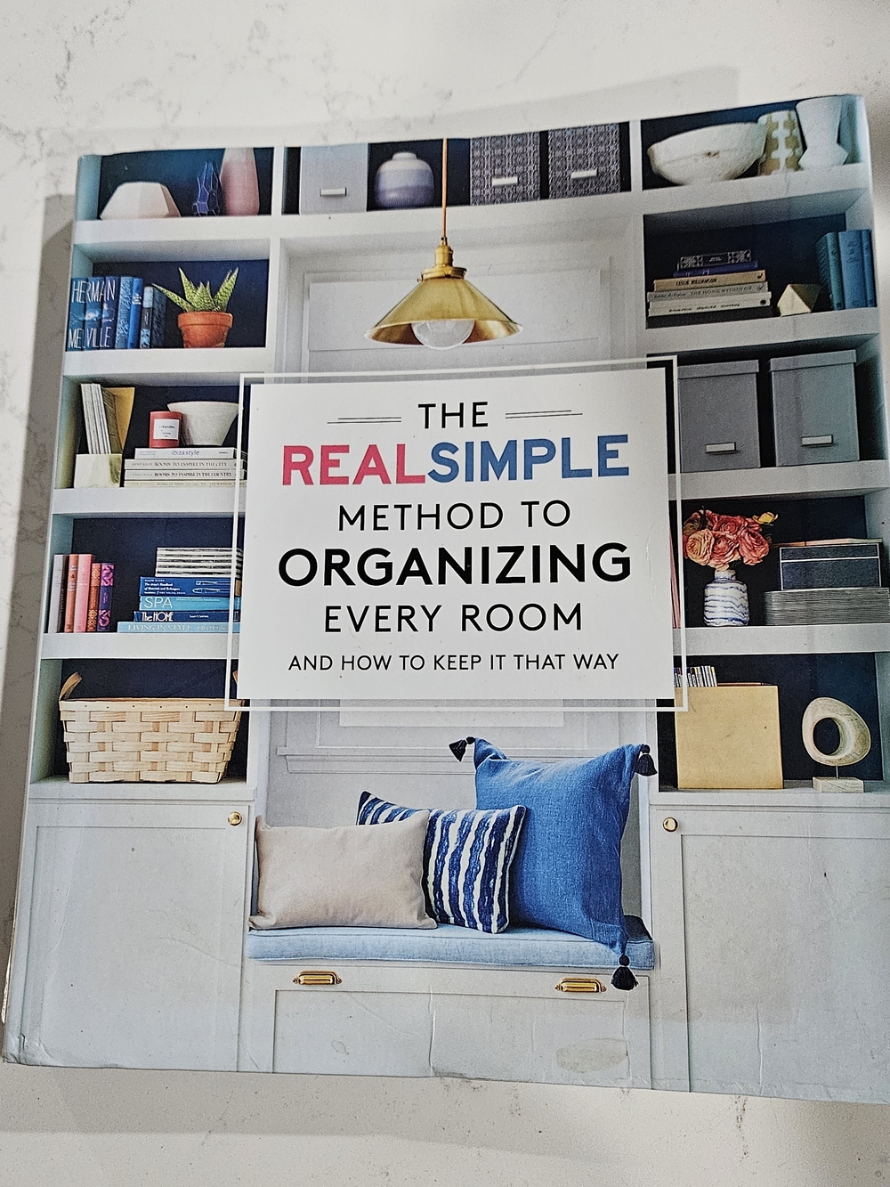 Real Simple Method to Organizing Every Room — Blue Accent Cover